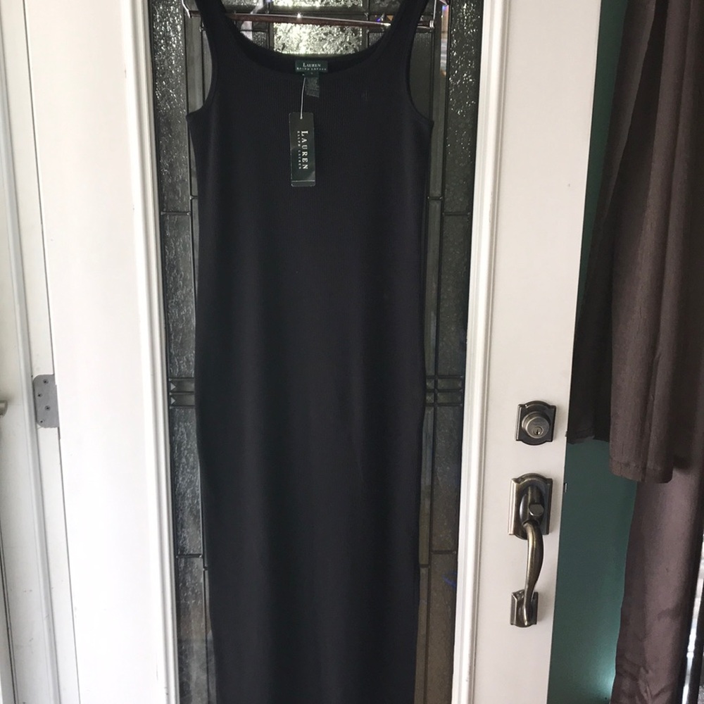 Ralph Lauren Long ribbed tank dress small